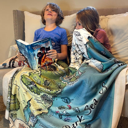 The Wingfeather Saga Sherpa Fleece Book Blanket - Blanket
