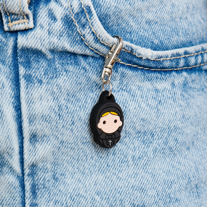 Tiny Saints Cabrini Keychain Charm - Keychains