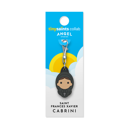 Tiny Saints Cabrini Keychain Charm - Keychains