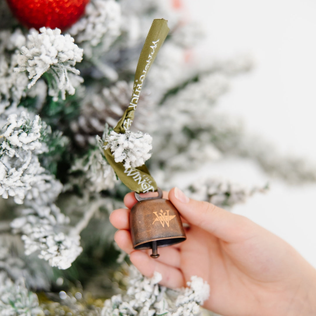 Toothy Cow Bell Christmas Ornament - Ornaments