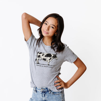 Toothy Cow T-Shirt - T-Shirts