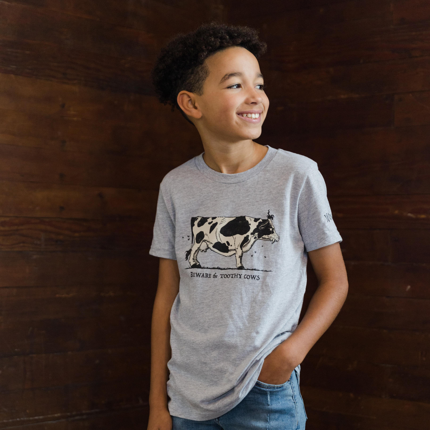 Toothy Cow T-Shirt - T-Shirts