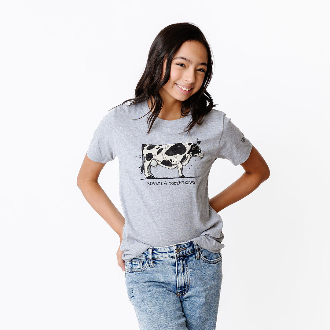 Toothy Cow T-Shirt - T-Shirts