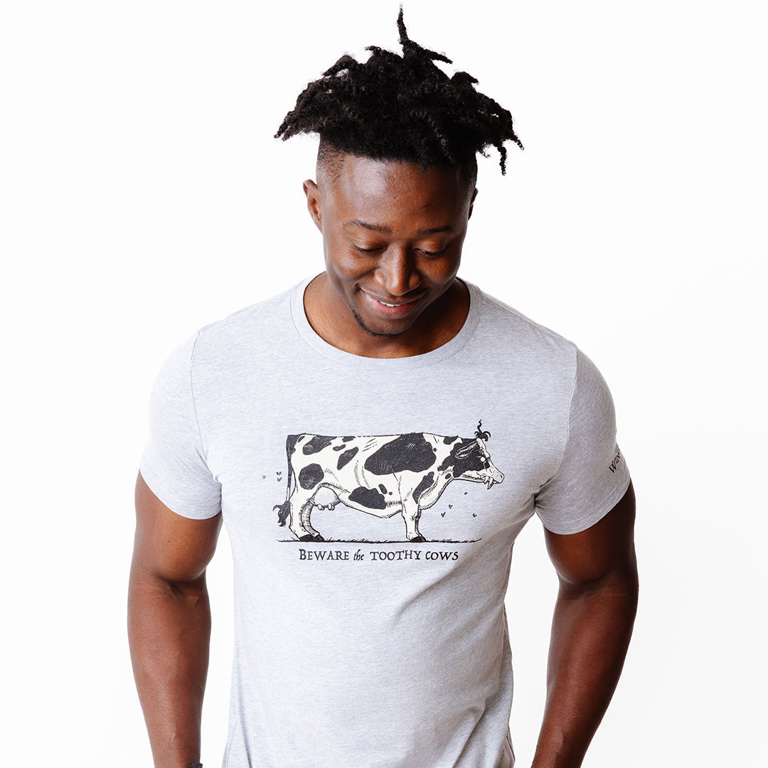 Toothy Cow T-Shirt - T-Shirts