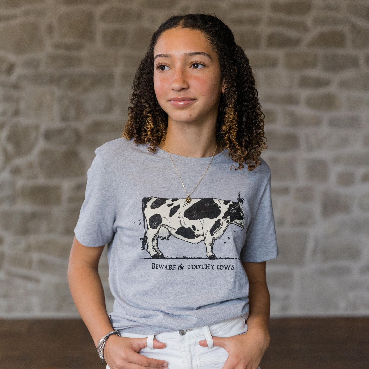 Toothy Cow T-Shirt - T-Shirts