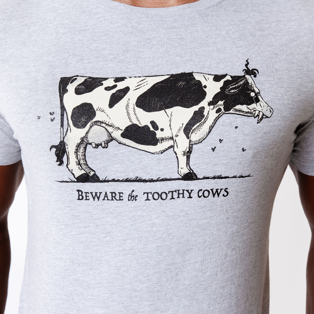 Toothy Cow T-Shirt - T-Shirts