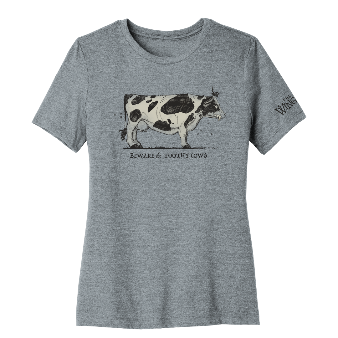 Toothy Cow T-Shirt - Women’s / S - T-Shirts