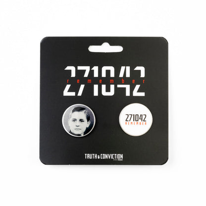 Truth & Conviction Pins - Pinback Buttons