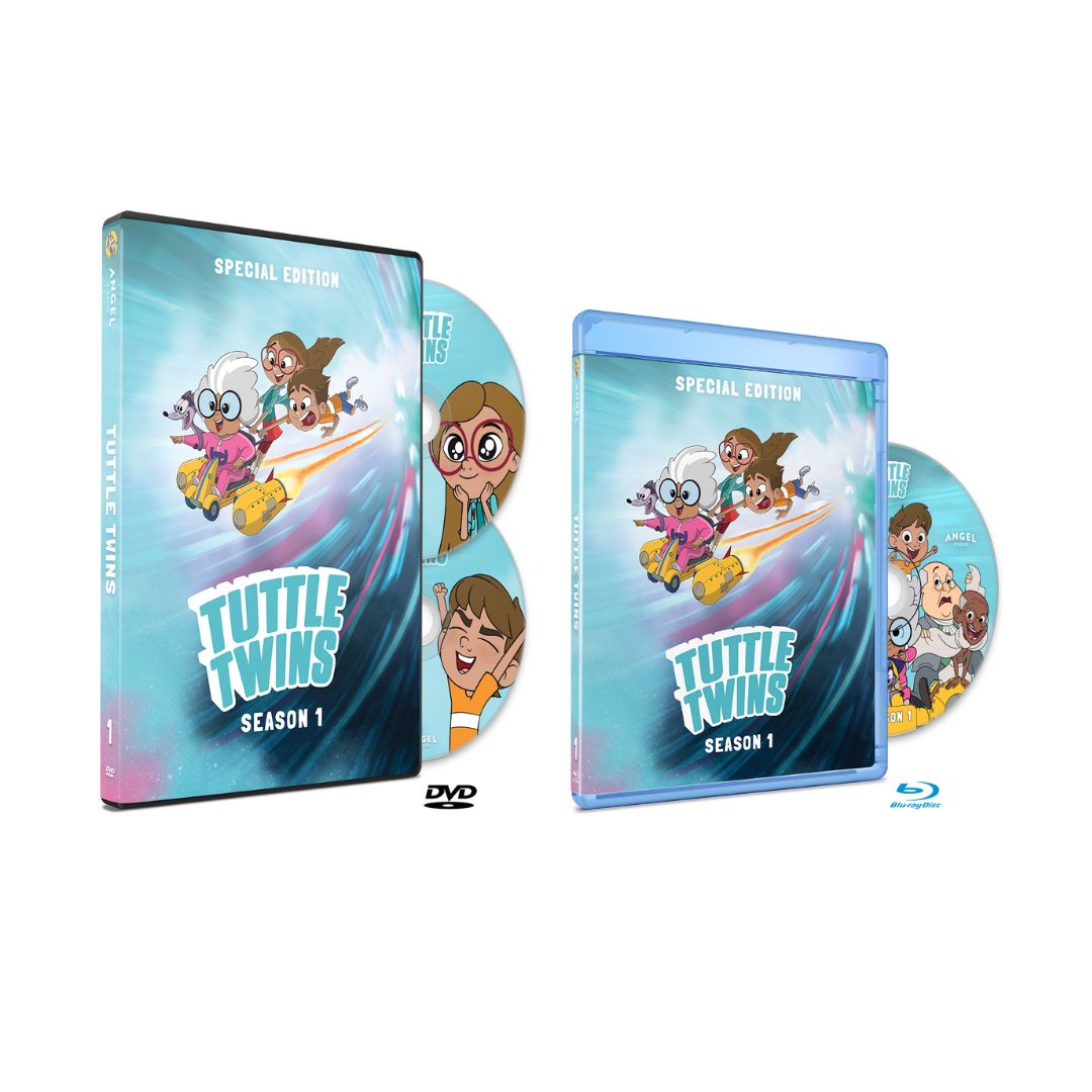 Tuttle Twins Season 1 DVD or Blu-ray - Special Edition