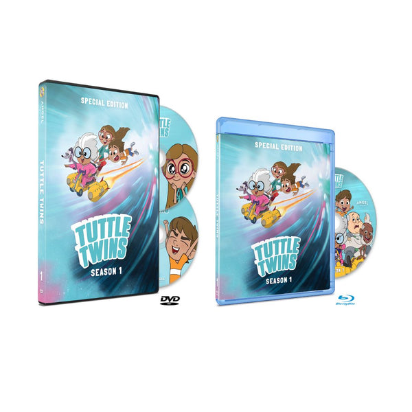 Tuttle Twins Season 1 DVD or Blu-ray - Special Edition