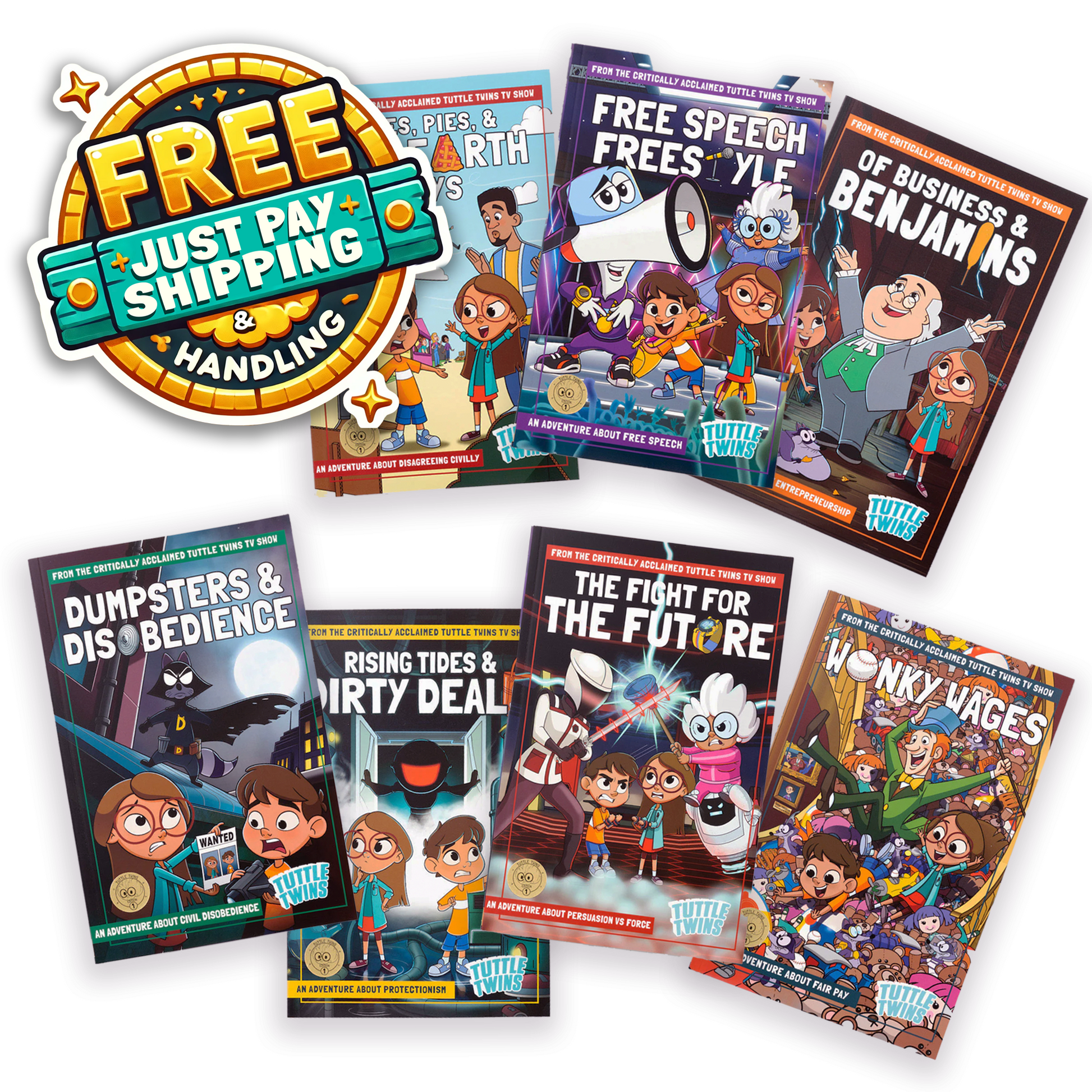 Tuttle Twins FREE Bulk Book Bundle - Bundle