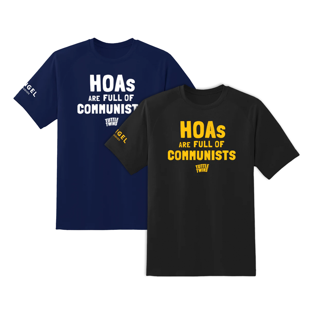 Tuttle Twins HOAs Are Communists T-Shirt - T-Shirts