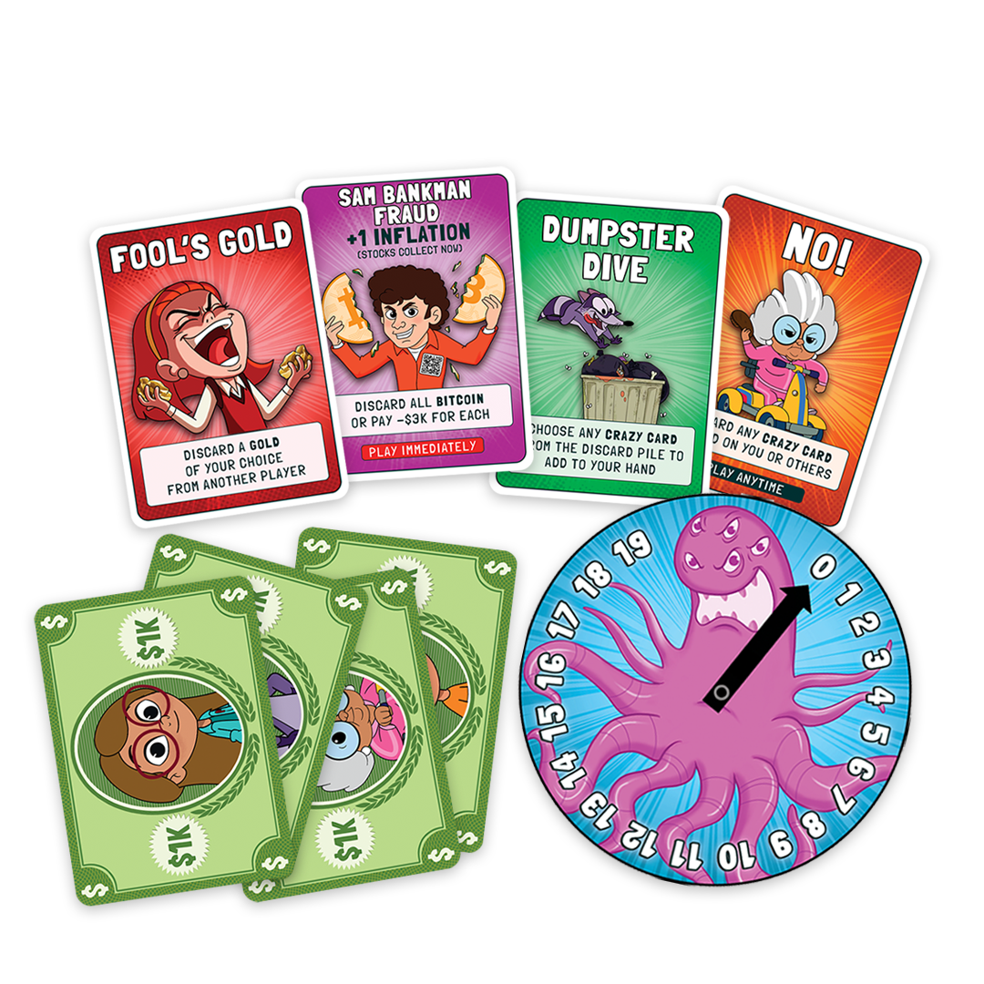 Tuttle Twins Inflation Monster Card Game - Playing Cards