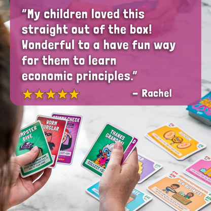 Tuttle Twins Inflation Monster Card Game - Playing Cards