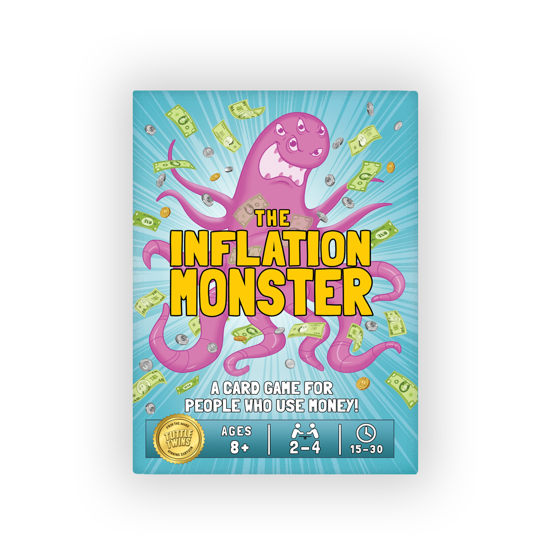 Tuttle Twins Inflation Monster Card Game - Playing Cards