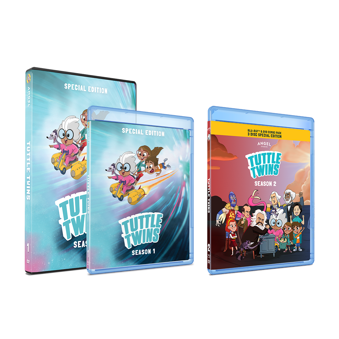 Tuttle Twins S1/S2 DVD or Blu-ray Bundle - Bundles