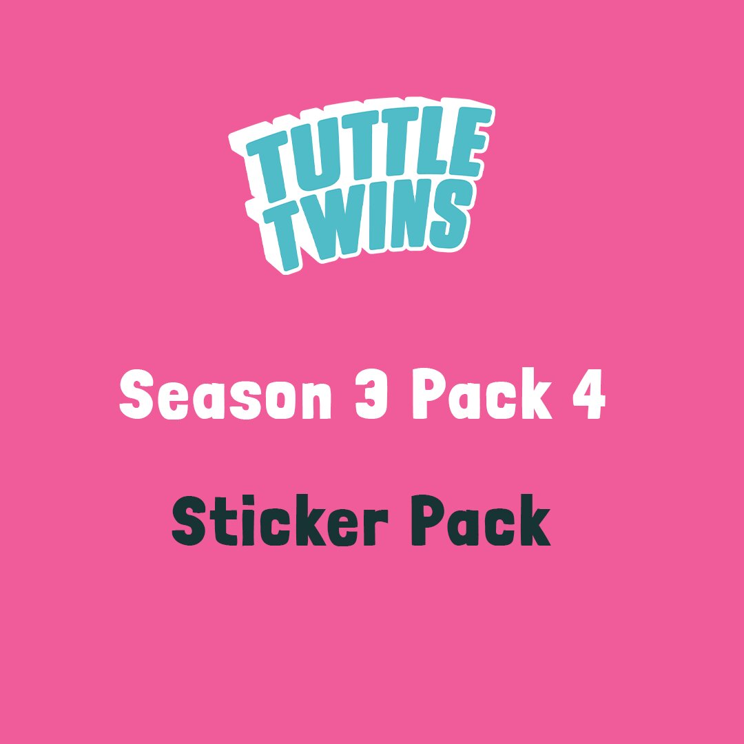 Tuttle Twins S3 Sticker Pack 308-310 - Stickers