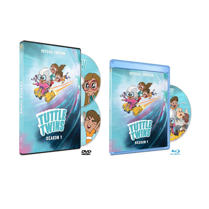 Tuttle Twins Season 1 DVD or Blu-ray - Special Edition - DVD & Blu-ray