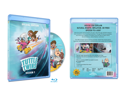 Tuttle Twins Season 1 DVD or Blu-ray - Special Edition - Blu-ray / 1 Pack - DVD & Blu-ray