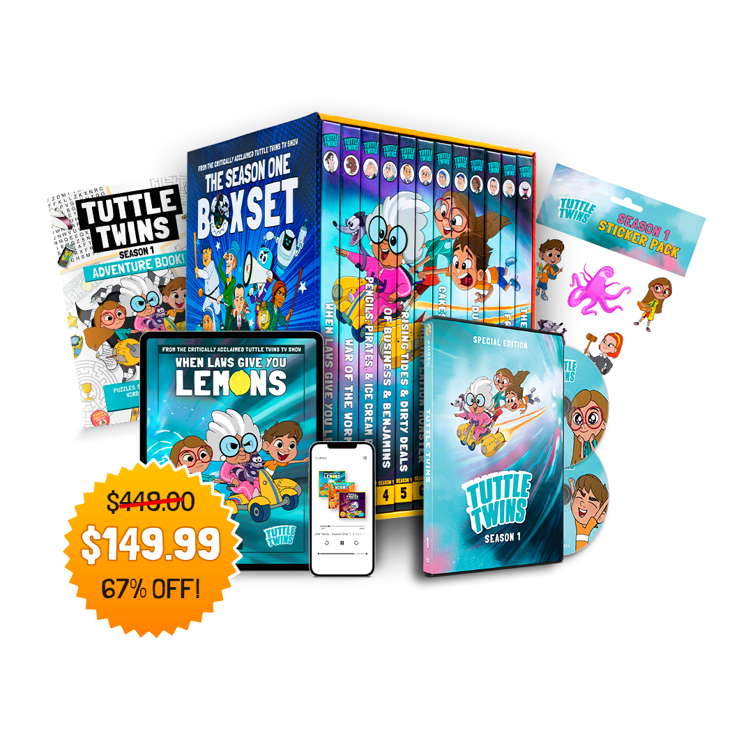 Tuttle Twins Season 1 Fan Starter Bundle - Bundles