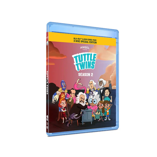 Tuttle Twins Season 2 DVD & Blu-ray – Angel Studios Gift Factory