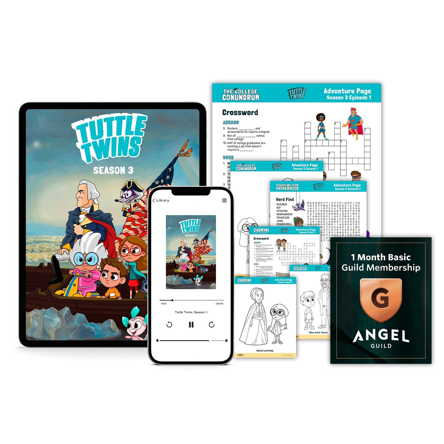 Tuttle Twins Season 3 Digital Pass - PREORDER - Bundles