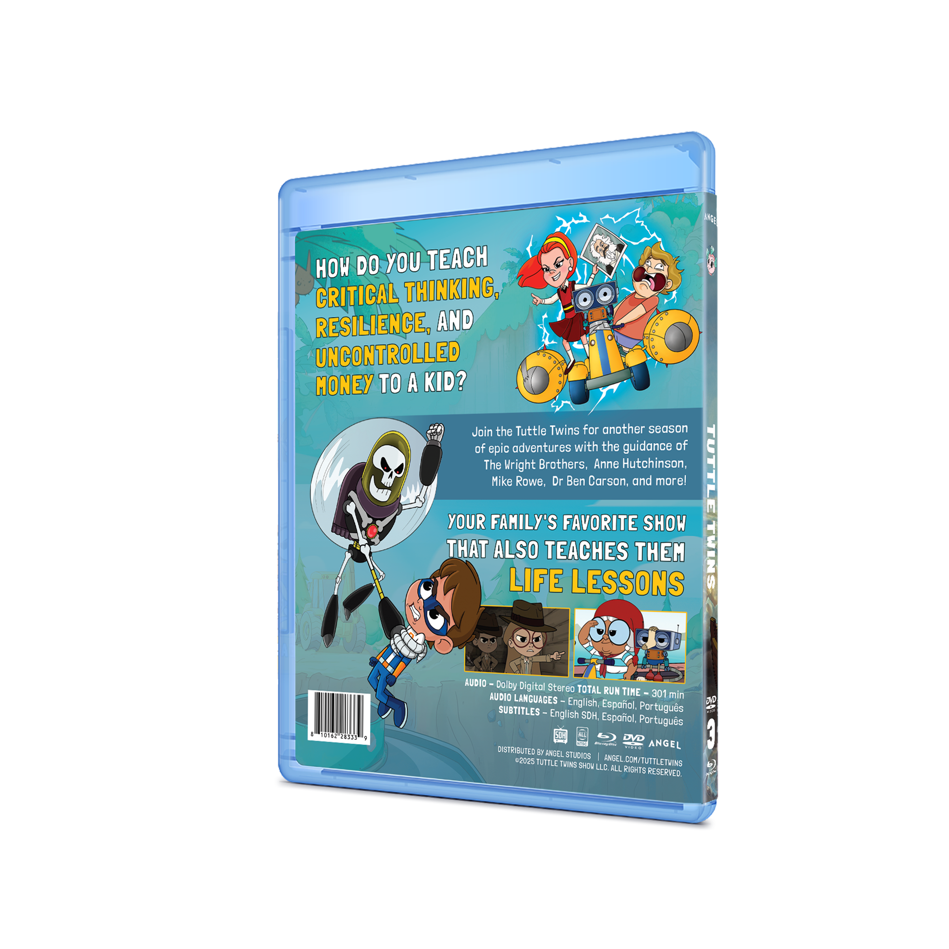 Tuttle Twins Season 3 DVD & Blu-ray - DVD & Blu-ray