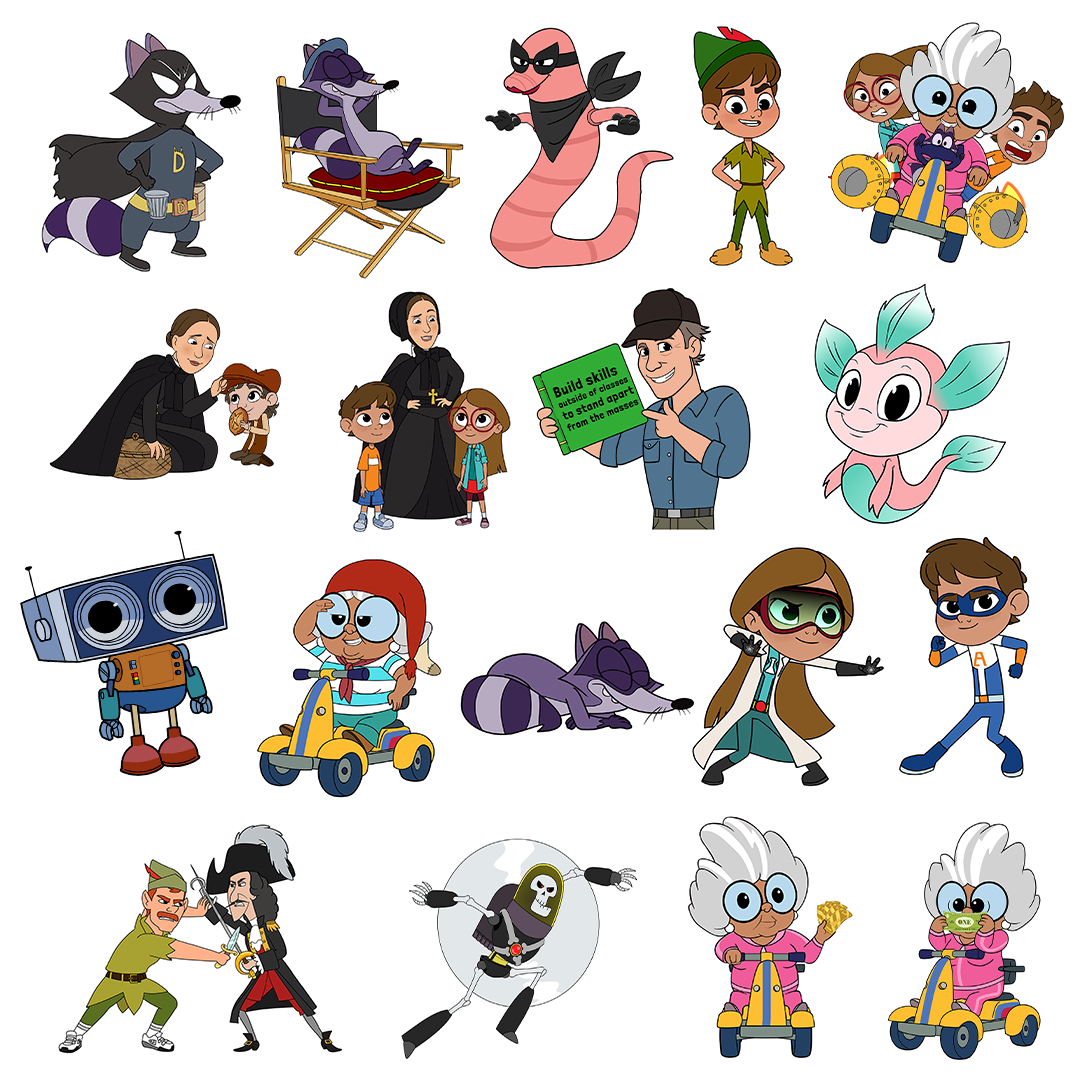 Tuttle Twins - Season Three Episode 1 - 2 Sticker Pack - Stickers