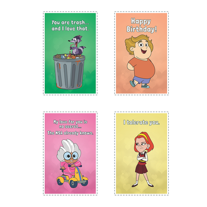 Tuttle Twins Valentine’s Day Card Set - FREE DOWNLOAD - Cards