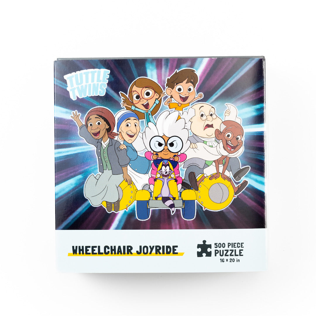 Tuttle Twins - Wheelchair Joyride Puzzle - Puzzles