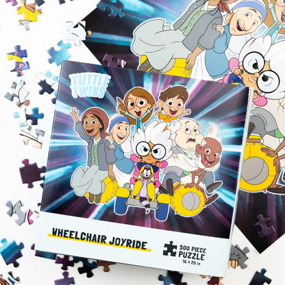 Tuttle Twins - Wheelchair Joyride Puzzle - Puzzles