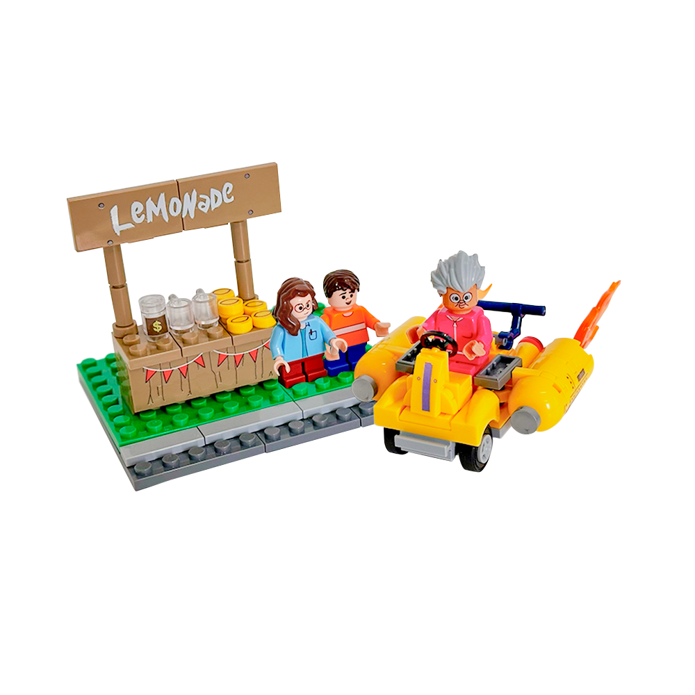 Tuttle Twins ’When Laws Give you Lemons’ Lego Brick Set - Brick Set