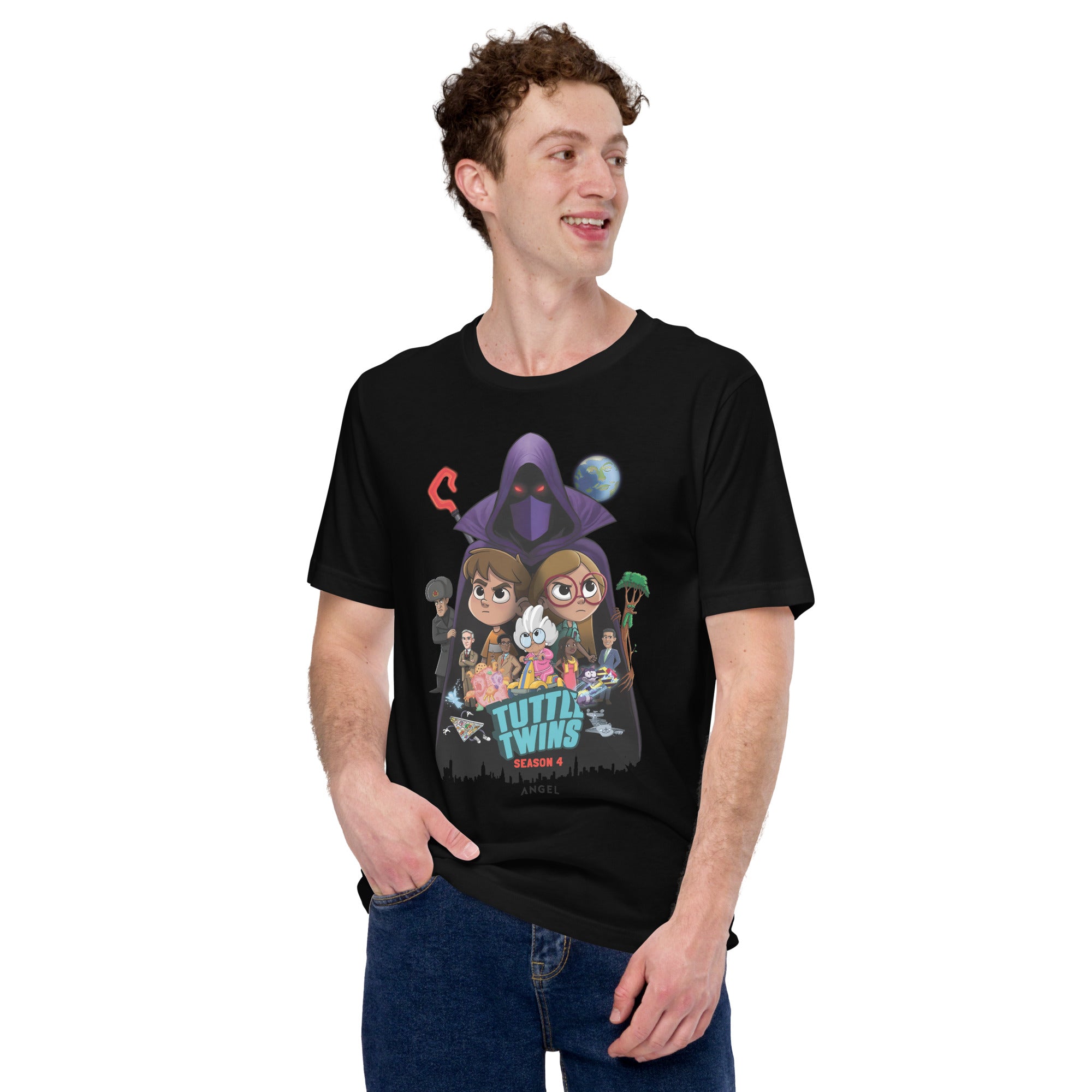 Tuttle Twins Epic Season 4 Shirt - Adult – Angel Studios Gift Factory