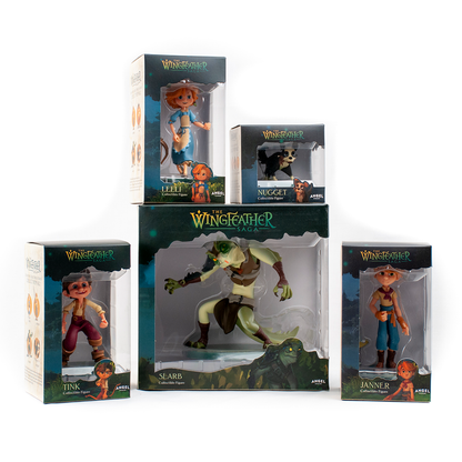 Wingfeather Collectible Figurines - Set of 5 - Figures