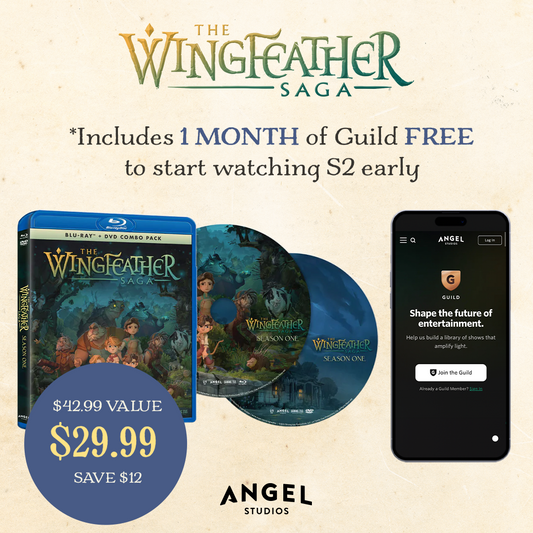 Wingfeather DVD/Blu-ray + Angel Guild Basic Bundle - 1 Month - Bundles