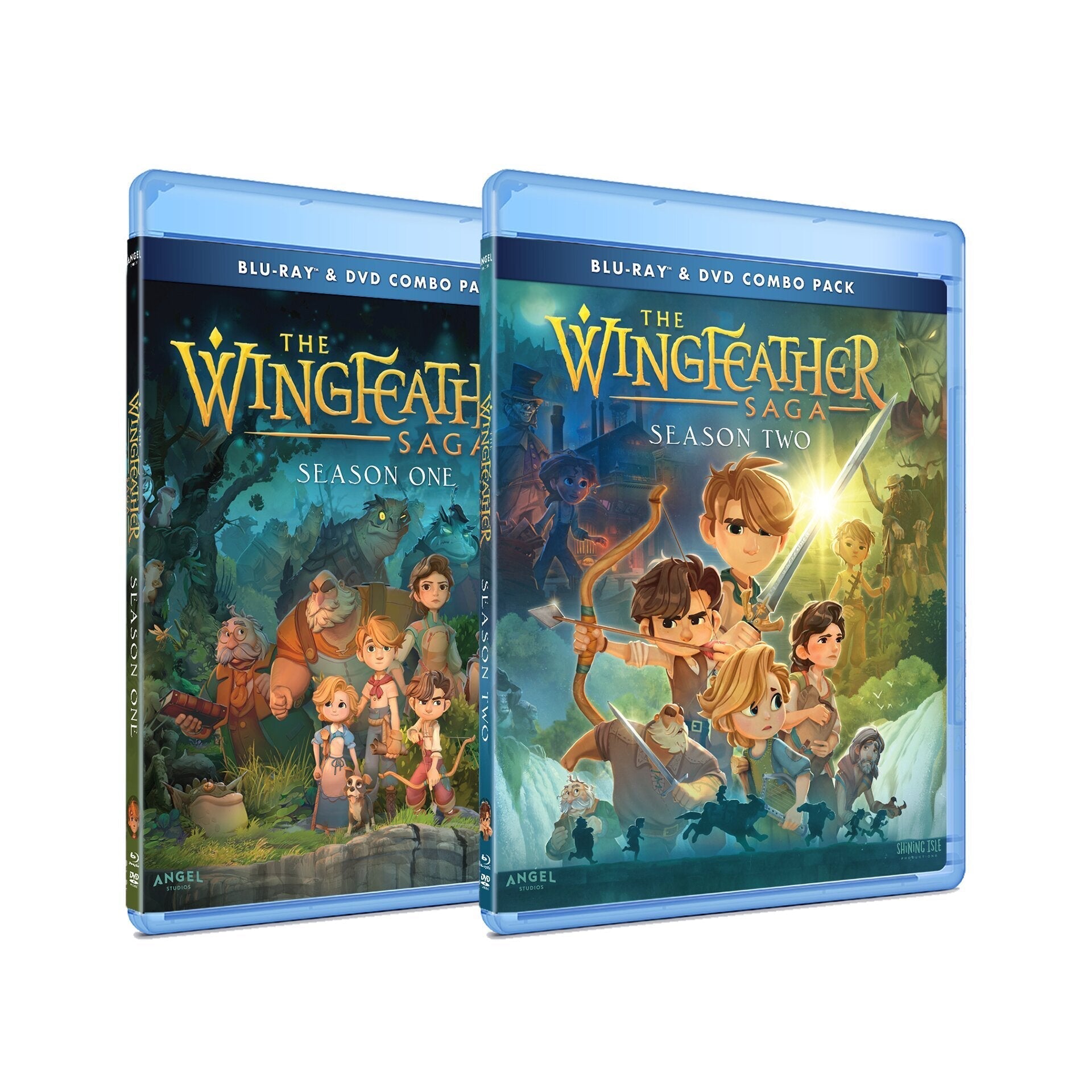 The Wingfeather Saga: Season One and Season Two Blu-ray + DVD Combo Pack Bundle