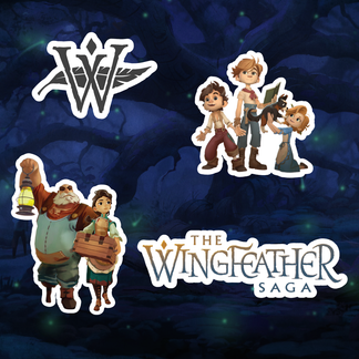 Wingfeather Sticker Set – Angel Studios Gift Factory