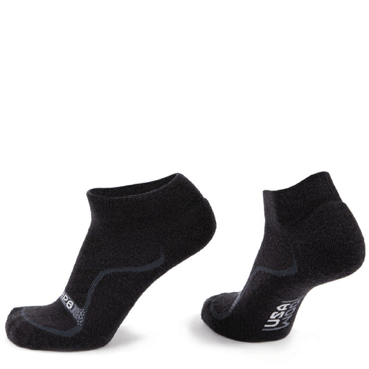Wool Ankle Sock - Everyday Black - Single / SM - ankle
