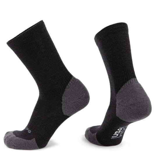 Wool Crew Sock - Everyday Black - Single / SM - Crew