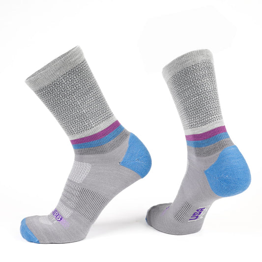 Wool Crew Teklite Wildflower Sock - Single / SM - Crew