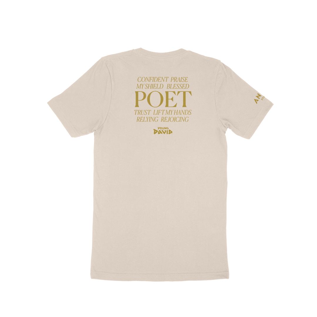 Young David Poet T-Shirt - T-Shirts