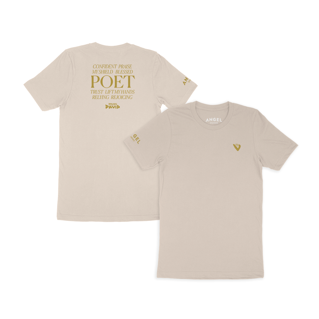 Young David Poet T-Shirt - T-Shirts