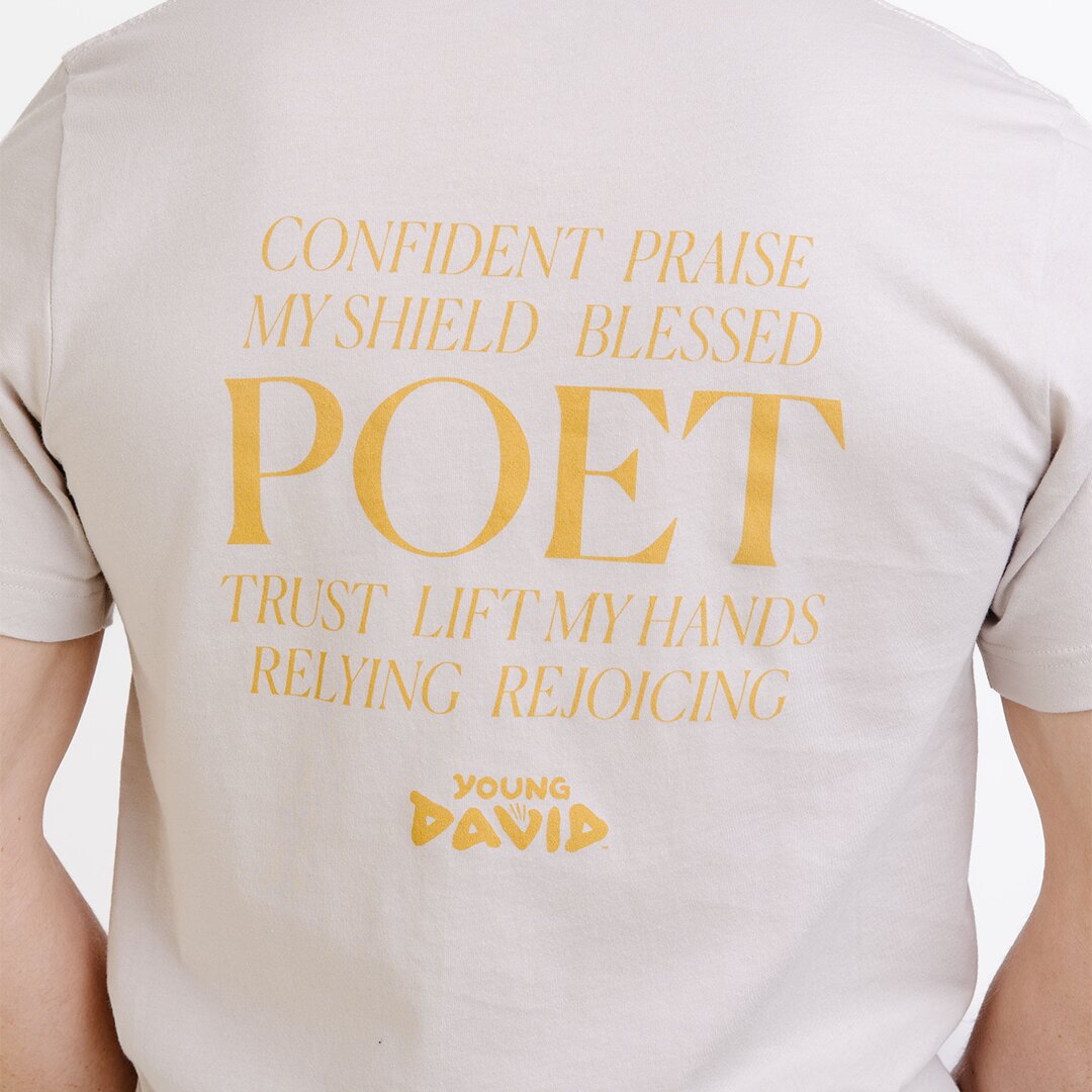 Young David Poet T-Shirt - T-Shirts