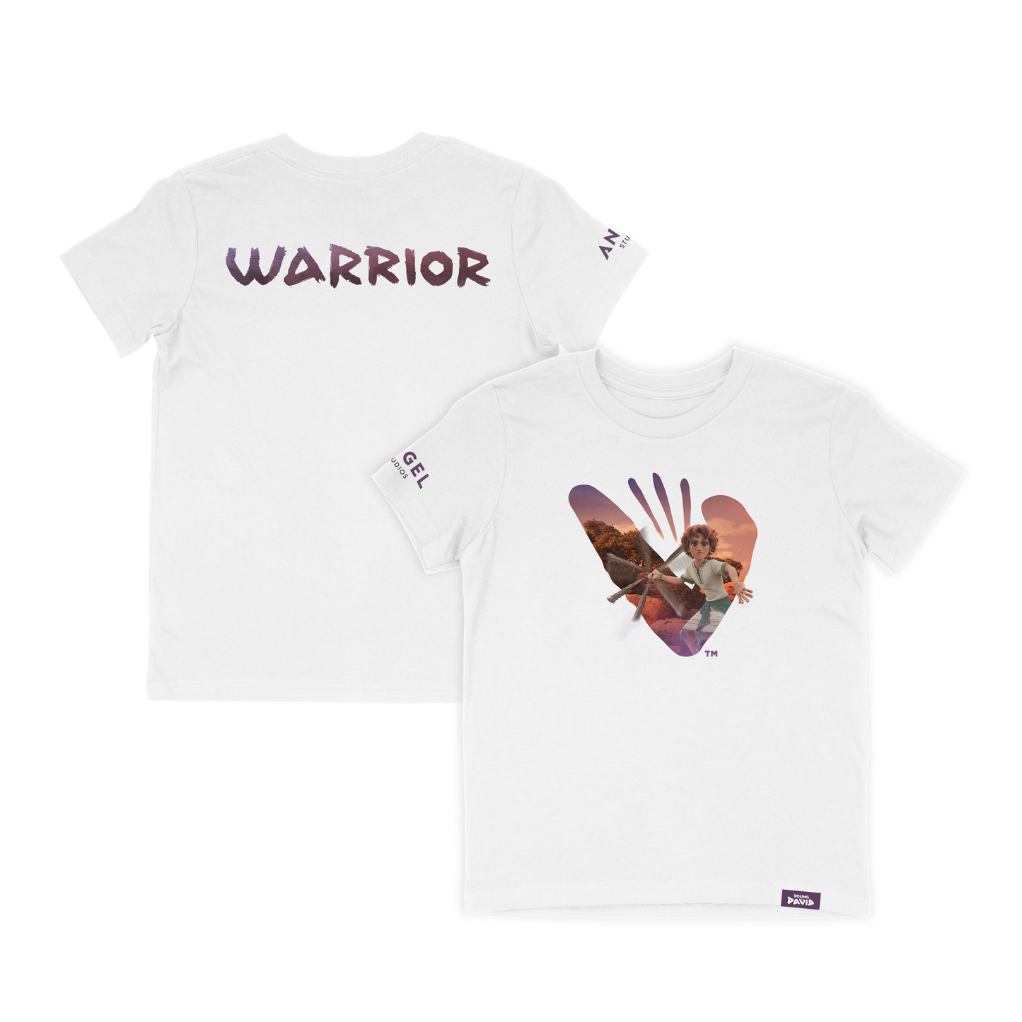 Young David Warrior T-Shirt - Youth Toddler - T-Shirts