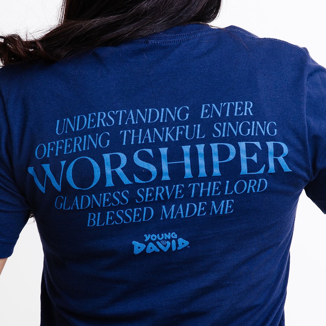 Young David Worshiper T-Shirt - T-Shirts