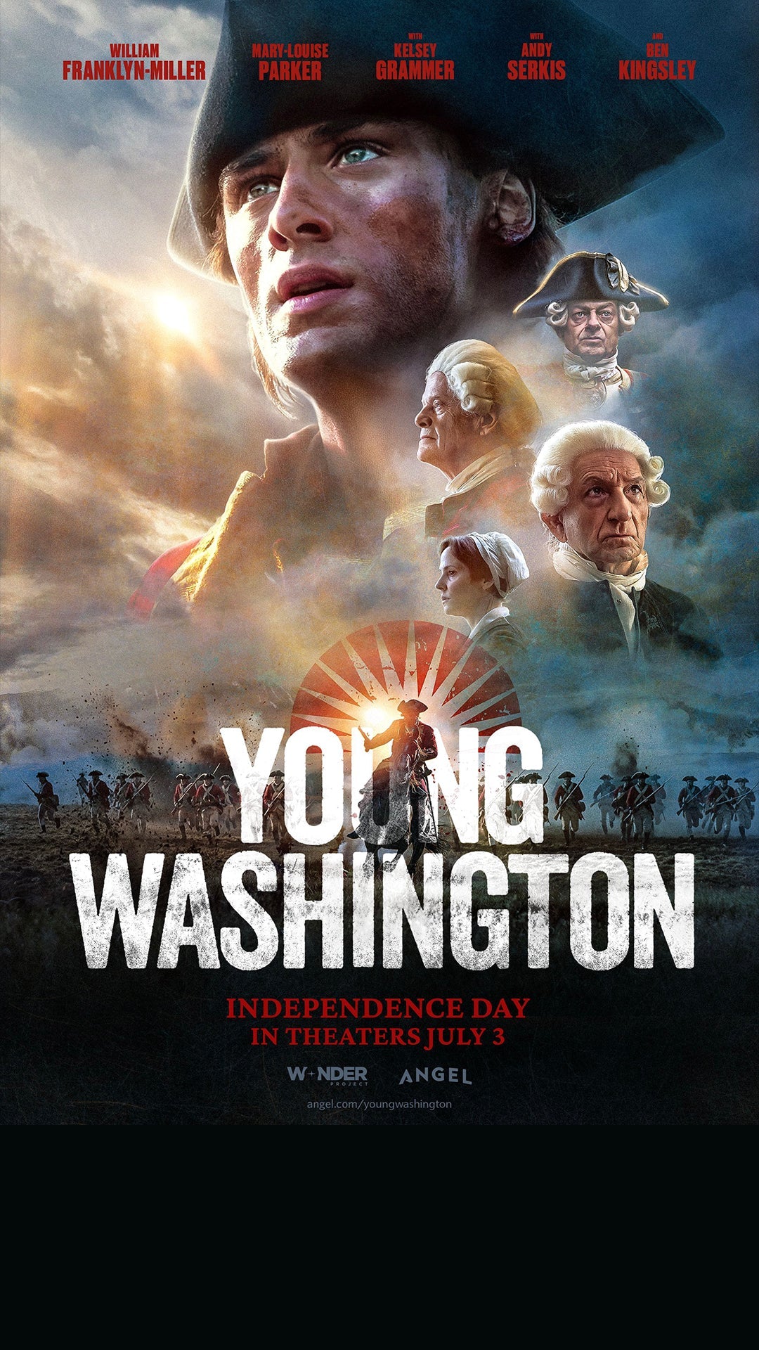 Young Washington - PREORDER Theatrical Movie Ticket - ecom-ticket