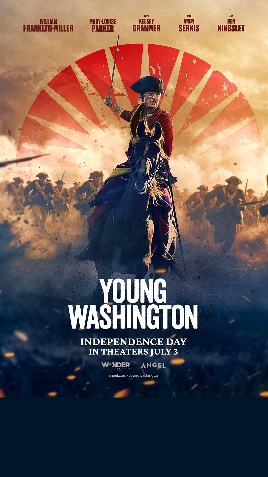 Young Washington - PREORDER Theatrical Movie Ticket - ecom-ticket