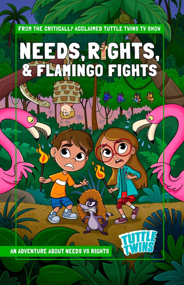 S2 E1 · Needs, Rights, & Flamingo Fights · Graphic Novel