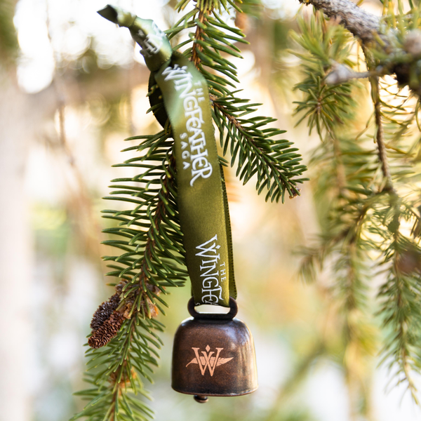 Toothy Cow Bell Christmas Ornament