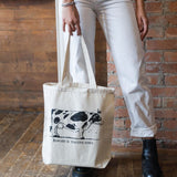Toothy Cow Tote